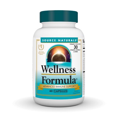 Source Naturals Wellness Formula Advanced Immune Support 60 Capsules