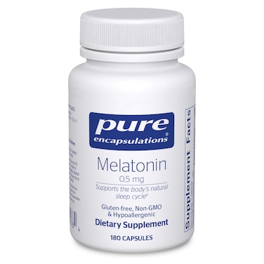 Pure Encapsulations Melatonin 05 mg 180 Capsules