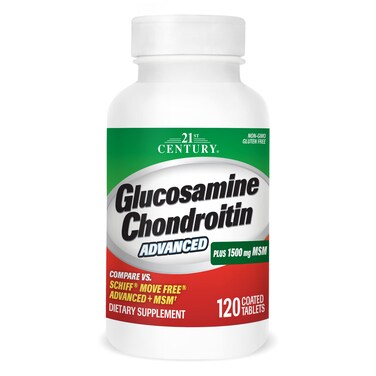 21st Century Glucosamine Chondroitin Advanced with MSM Joints 120ct