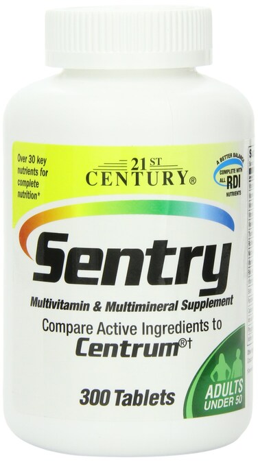 21st Century Sentry 300 Tablets Pack of 2