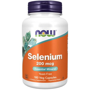 NOW Foods Selenium 200 mcg VCaps 180 ct