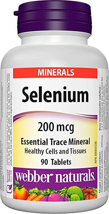 Webber Naturals Selenium 200 mcg