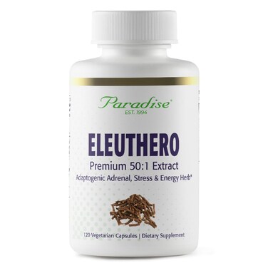 Paradise Herbs Essentials Eleuthero Root Extract 120 Capsules