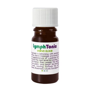 Living Libations Organic LymphTonic Verve Elixir for Lymphatic Flow 5 ml Packaging May Vary