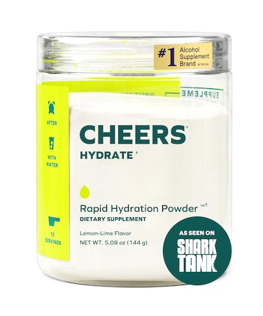 Cheers Hydrate Oral Rehydration Solution Lemon Lime 12 Servings