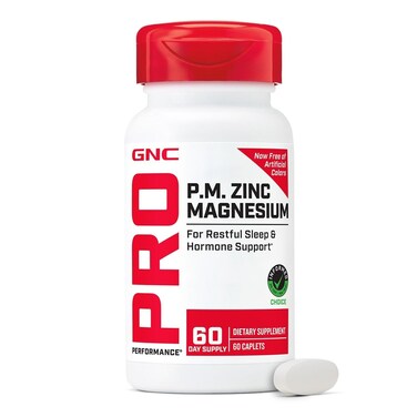 GNC Pro Performance Zinc Magnesium 60 Tablets