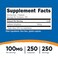 Nutricost Caffeine Pills 100mg Per Serving 250 Capsules