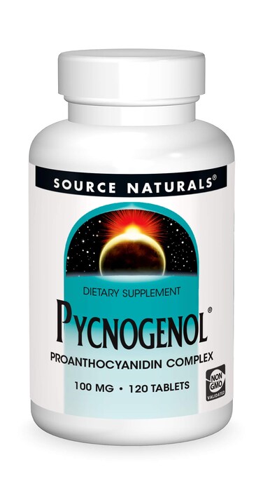 Source Naturals Pycnogenol Proanthocyanidin Complex 100 mg 120 Tablets