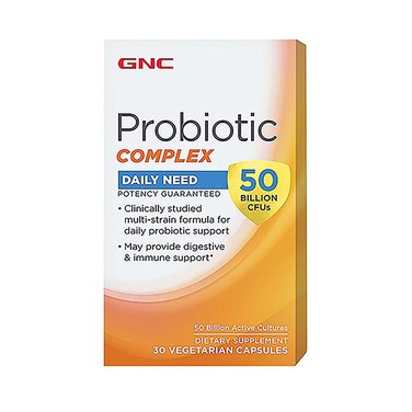 GNC Probiotic Complex Daily Need 50 Billion CFUs 30 Capsules