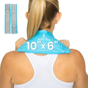 Arctic Flex Ice Packs for Injuries Reusable 10 x 6 Flexible Hot Cold
