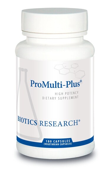 BIOTICS RESEARCH Pro Multi Plus Daily Multivitamin Active Form B Vitamins