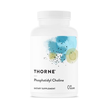THORNE Phosphatidyl Choline 420 mg Phosphatidylcholine 60 Softgels