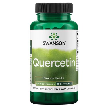 Swanson High Potency Quercetin 60 Veggie Capsules