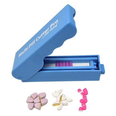 PILL THING Multi Pill Cutter Pro Large Pill Splitter Cuts Multiple Pills Easily Cleanly Precisely