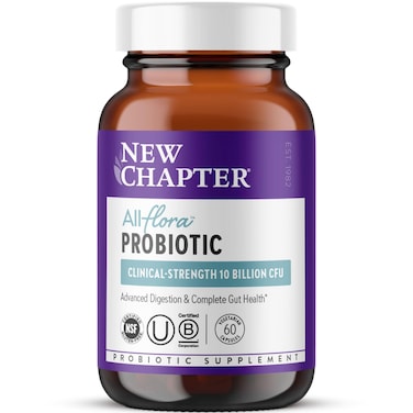 New Chapter AllFlora Probiotic Supplement 60 Count