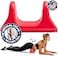 PSO-RITE PSORITE Psoas Muscle Release Tool Made in USA Patented Deep Tissue Massage Device for Your Back Hip Flexor Trigger Point Relief Sunset Red
