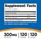 Nutricost CDP Choline Citicoline 300mg 120 Vegetarian Capsules GMOFree