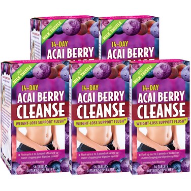 Applied Nutrition 14Day Acai Berry Cleanse Digestive Reset 5 Pack