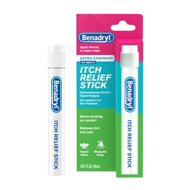 Benadryl Itch Relief Stick Extra Strength 047 fl Oz