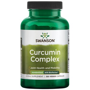 Swanson Curcumin Complex with BioPerine 120 Veggie Capsules