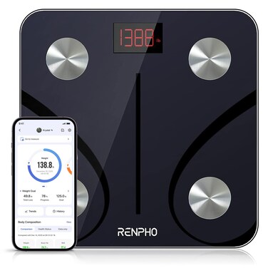 RENPHO Digital Smart Scale BMI Body Fat Bluetooth 13 Metrics App Sync