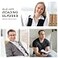 AQWANO Reading Glasses for Men Women Blue Light Blocking Computer Readers 4 Pack TR90 Flexible Unbreakable Frames Lightweight Cheaters
