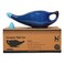 HealthGoodsIn Ceramic Neti Pot Premium Handcrafted Durable Dishwasher Safe with 2 Silicone Nozzle Tip 225 Ml 76 FL Oz Capacity Elegant Blue Gradient
