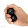 Top Chi Black Obsidian Baoding Balls with Carry Pouch for Hand Therapy Exercise and Stress Relief Medium 15 Inch