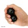 Top Chi Black Obsidian Baoding Balls with Carry Pouch for Hand Therapy Exercise and Stress Relief Medium 15 Inch