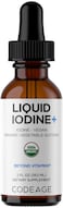 Codeage Liquid Iodine Drops 250 mcg USDA 2 Fl Oz