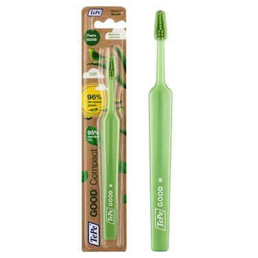 TePe Good SoftBristle Toothbrush for Adults and Teens Pack of 1 Compact