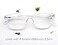 MODFANS Women Reading Glasses 275 Clear Frame Cateye Ladies Readers with Comfort Spring Hinge Pattern Design Pouch Included 4 Pack