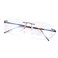 MIRYEA Rimless Progressive Multifocus Reading Glasses Blue Light Blocking No Line Multifocal Computer Readers for Women Men Rectangular Eyewear Titanium Lightweight Magnification Presbyopia Eyeglasses
