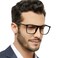 MARE AZZURO Reading Glasses Men Square Reader 0 10 125 15 175 20 225 25 275 30 35 40 50 60 Black 200