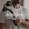 Obusforme Professional Grade Percussion Back Massager Handheld Deep Tissue Massager 3000 RPM Dual Massage Nodes Five Massage Intensity Options Ergonomic Front Grip NonSlip Handle