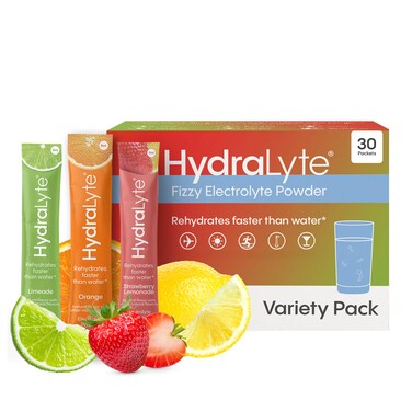 Hydralyte Variety Hydration Packets Electrolytes for All Ages 30 Count