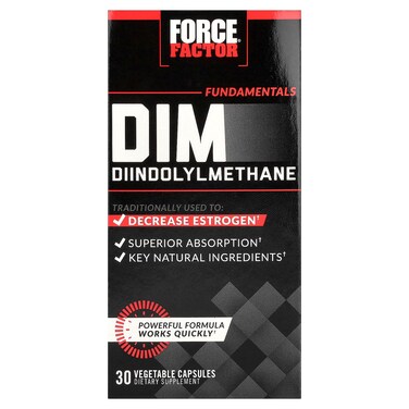 Force Factor DIM 300mg Diindolylmethane Capsules
