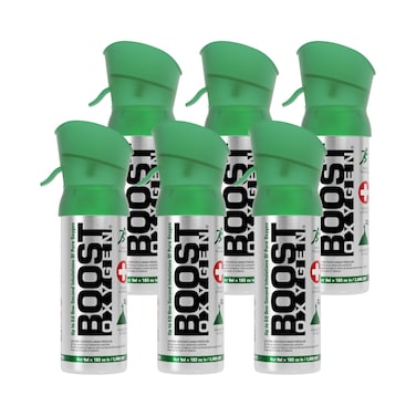 Boost Oxygen Pocket Size Natural 3L Canister 6 Pack