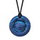 Munchables Bubble Popper Sensory Chew Necklace Medium Chew Wavy Navy