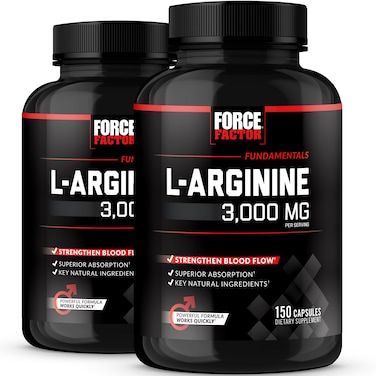 Force Factor LArginine Nitric Oxide Supplement