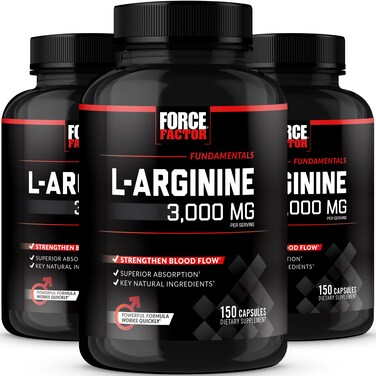 Force Factor LArginine Nitric Oxide Supplement