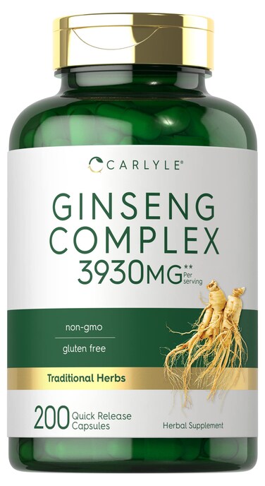 Carlyle Ginseng Complex Capsules 200 Count