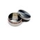 WANERSEN Titanium Waterproof Pill Case EDC Urgency Capsule Case Pocket Metal Box Camping Tiny Case Silver