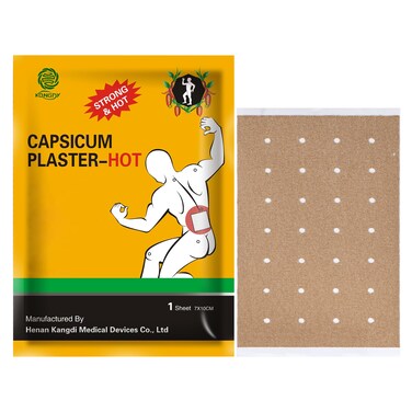 KONGDY Capsaicin Patches 40 Count Max Strength Hot Capsicum Plaster Patch
