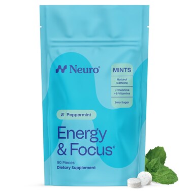 Neuro Energy Focus Mints Peppermint 90 Count