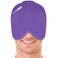 ComfiTECH Head Ice Pack Wrap Cold Cap Cooling Gel Hat Purple L