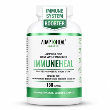 ADAPTOHEAL Immunheal Immune System Support Reishi Ginseng 180 Caps