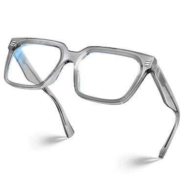 VISOONE Rectangle TR90 Blue Light Blocking Glasses Computer Eyewear with Preppy Look for Women and Men Cougar