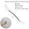 Allshow Gua Sha Scraping Massage Tool Long Bar for Large Muscles Great Soft Tissue Mobilization 135 inch Long C