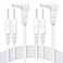 AUVON Durable TENS Unit Electrode Lead Wire for TENS EMS Units 2 Pack